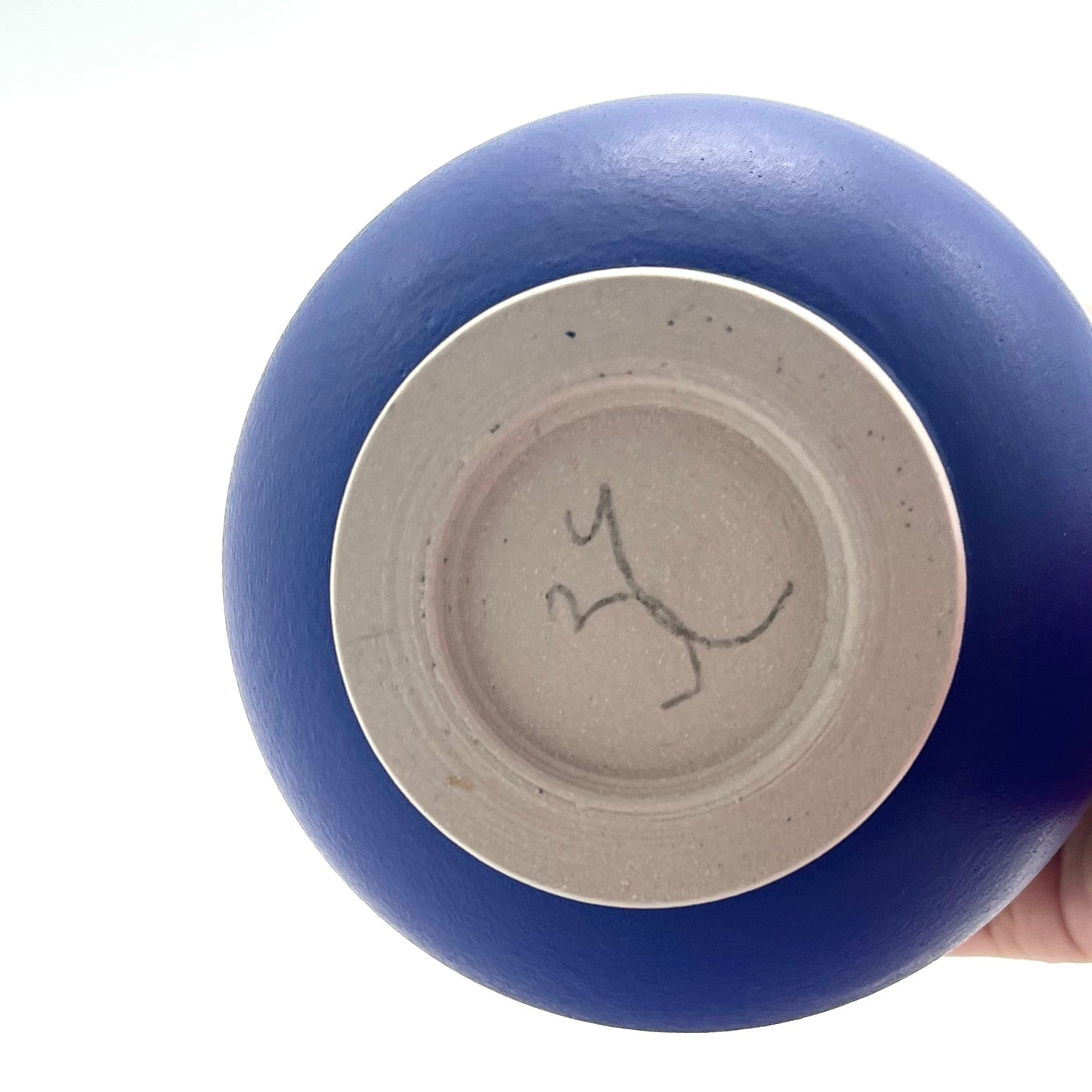 Cobalt Blue Moon Jar