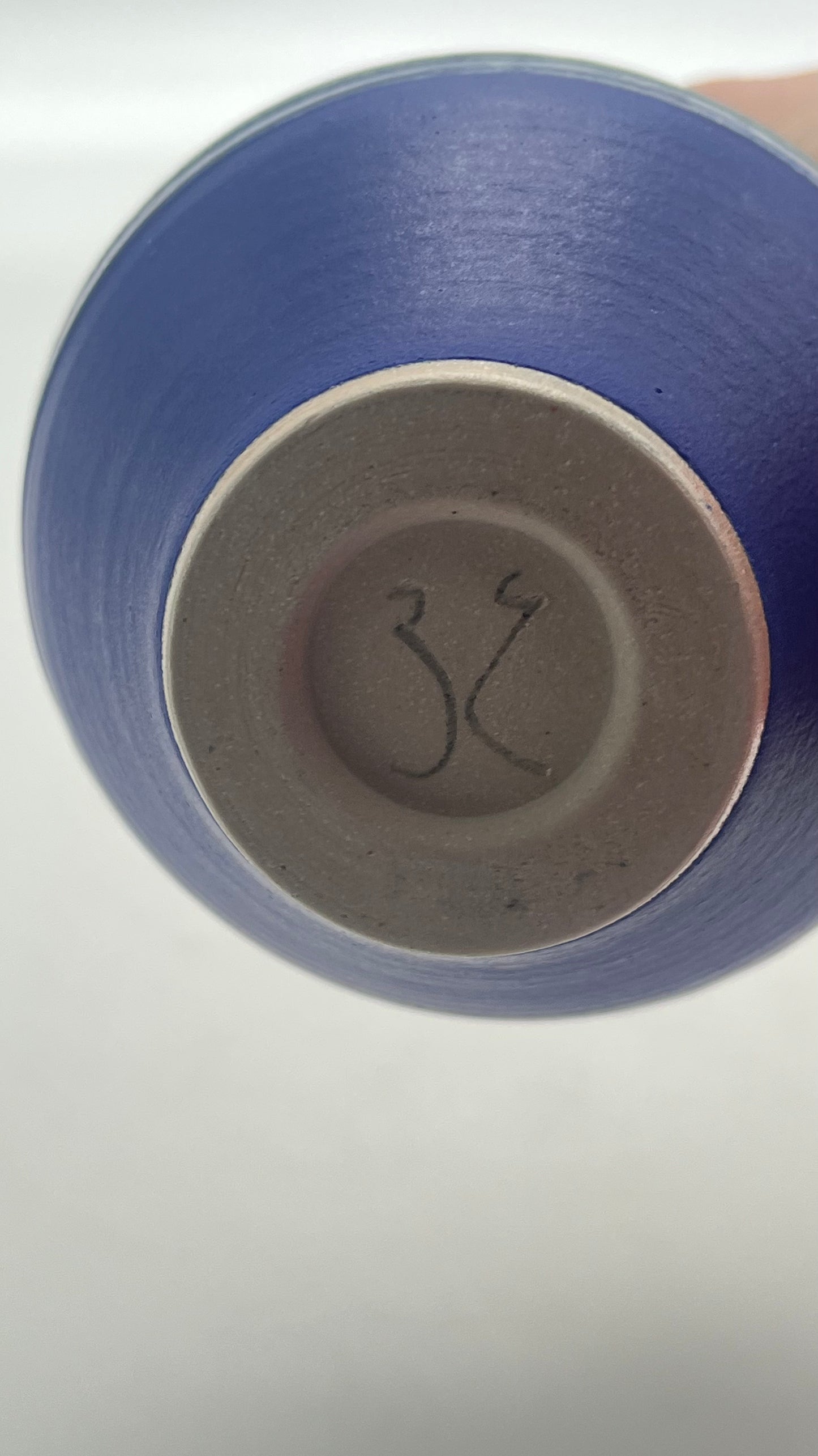 Cobalt Blue Altered Vase