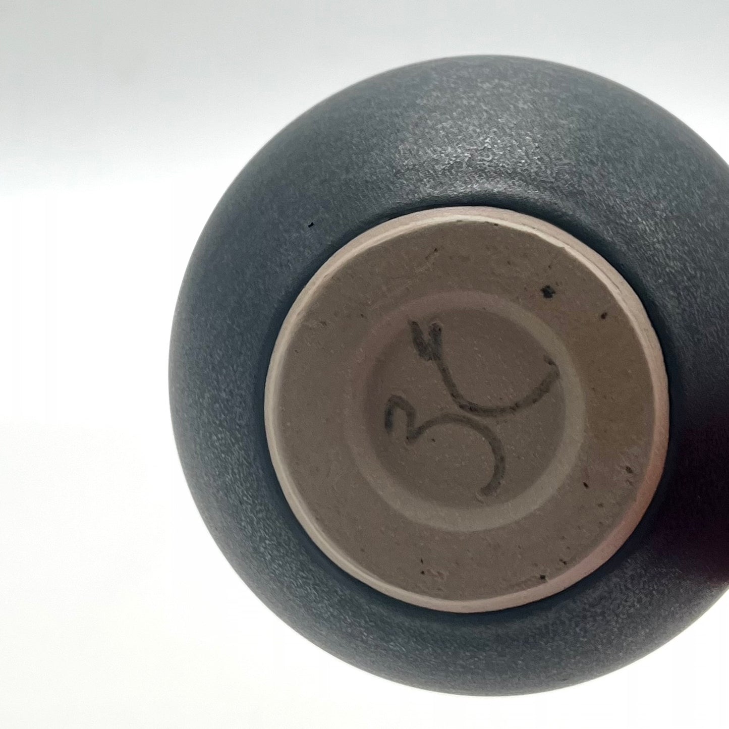 Black Striped Vessel