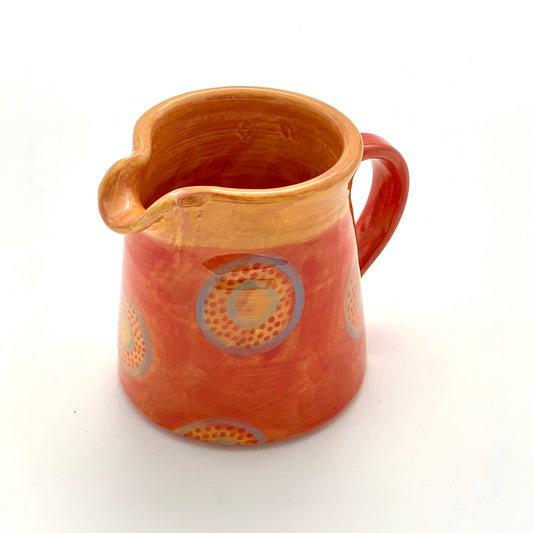 Orange and Yellow Spot Jug