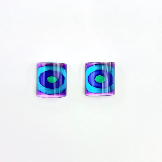 Dizzy Convex Stud Earrings