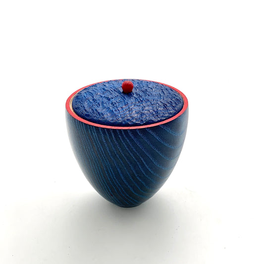 Olive Ash Lidded Pot