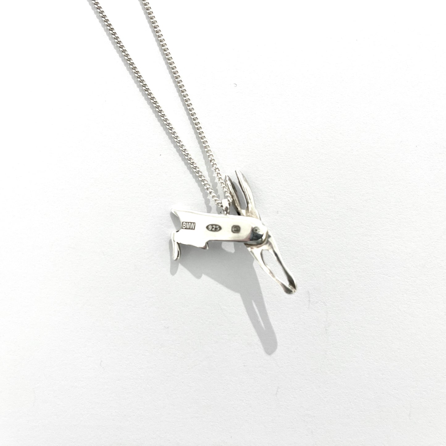 Silver Hare Pendant