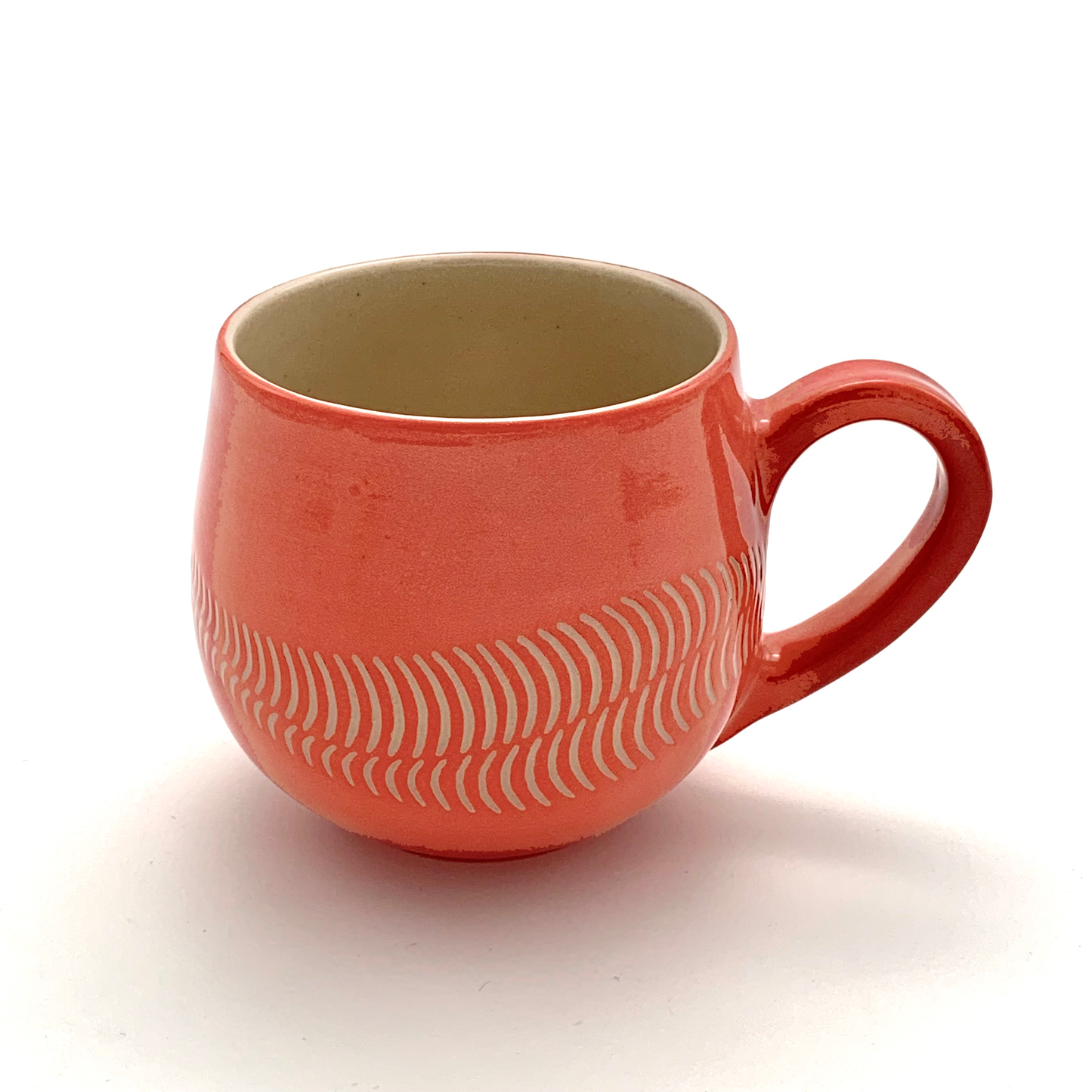 Salmon Pink Flow Mug Small