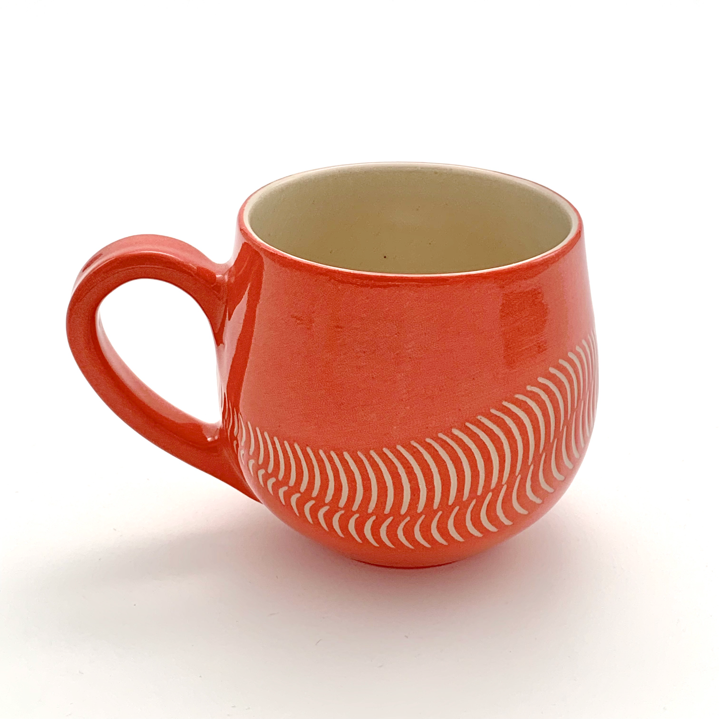 Salmon Pink Flow Mug Small