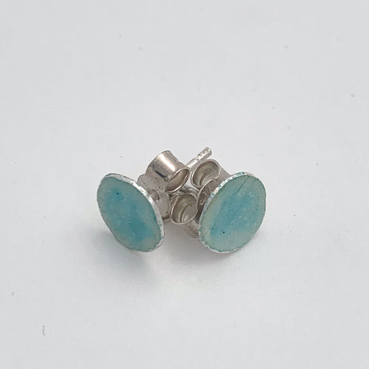 Small Turquoise Stud Earrings