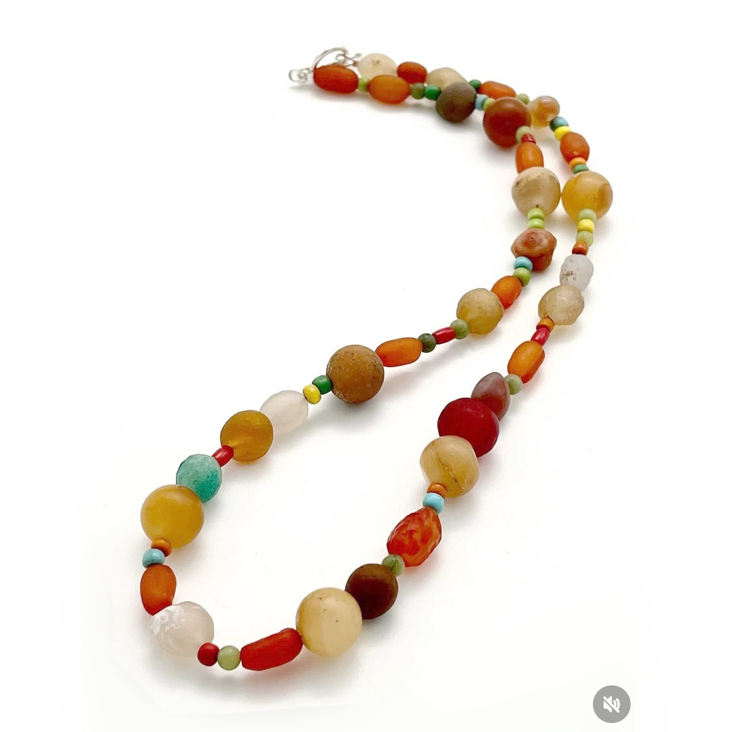 Orange Semi Precious Necklace